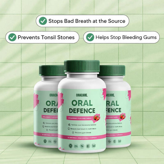 Oral Defence — Finally fix bad breath, bleeding gums & tonsil stones — at the source