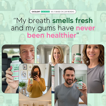 Oral Defence — Finally fix bad breath, bleeding gums & tonsil stones — at the source